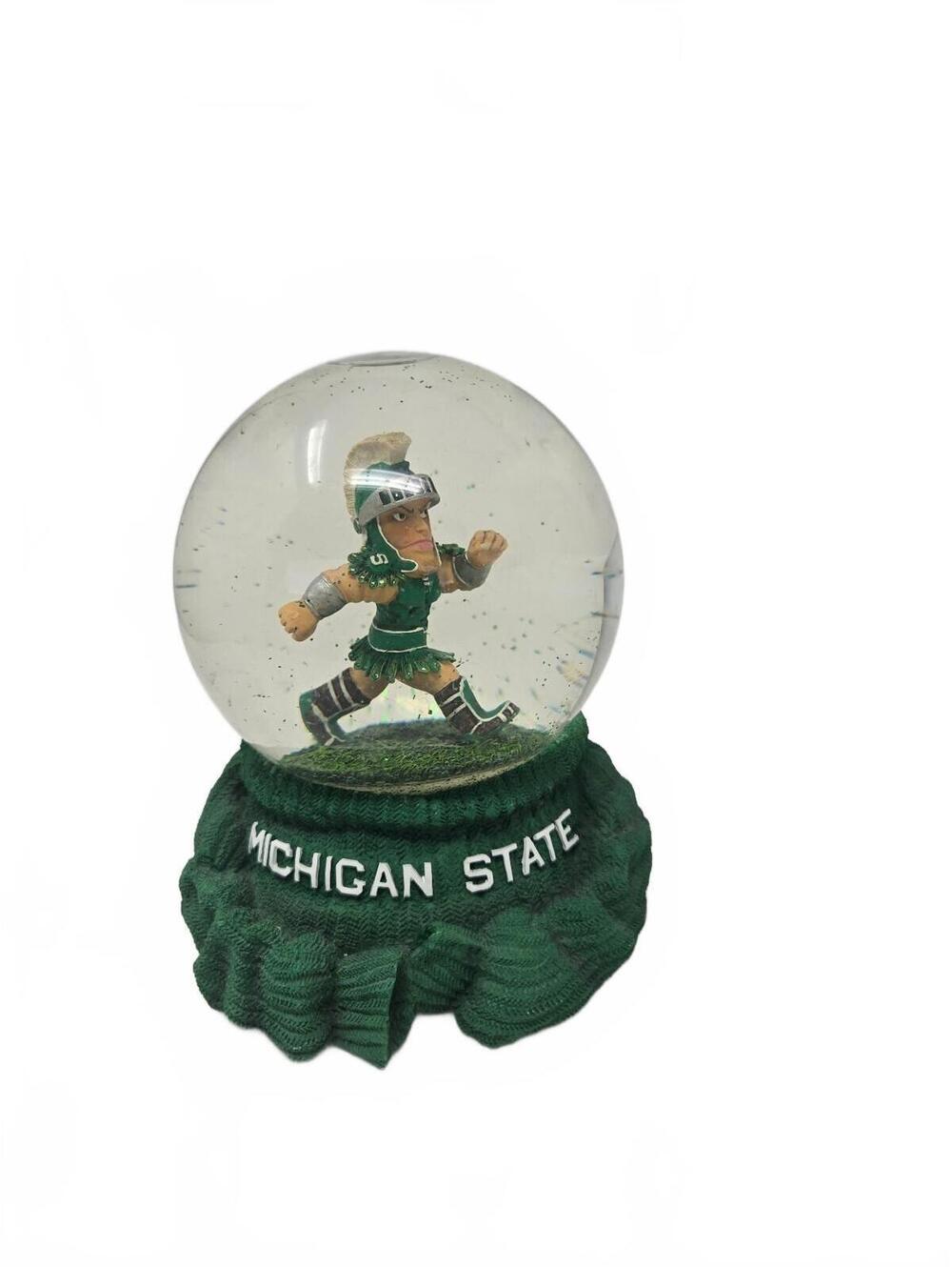 Michigan State Spartans snow globe plays Fight song